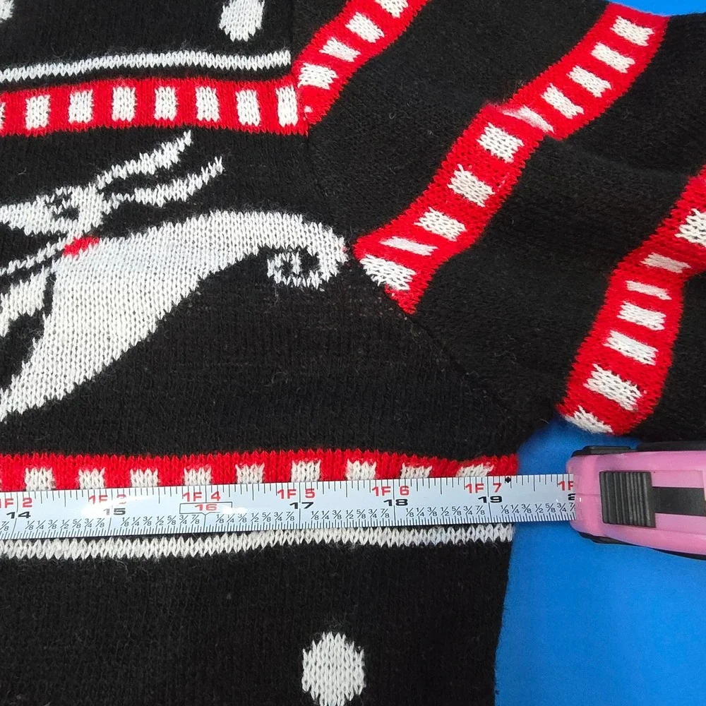 Disney Nightmare Before Christmas Jack Skellington Ugly Christmas Sweater M